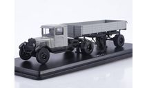 ЗиС-10 с п/прицепом - серый, масштабная модель, Start Scale Models (SSM), scale43