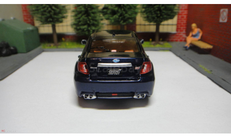 Subaru wrx STI A-Line / Ebbro 1/43, масштабная модель, 1:43