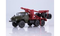 Миасский грузовик 43204-10 лесовоз с прицепом-роспуском, масштабная модель, Автоистория (АИСТ), scale43