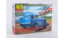 Сборная модель АКВ-30/120, сборная модель автомобиля, ГАЗ, AVD Models, scale43