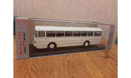 Икарус -556 белый, масштабная модель, Classicbus, scale43, Ikarus