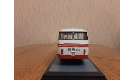 Масштабная модель ЛАЗ-695Н бело-красный, масштабная модель, Classicbus, scale43