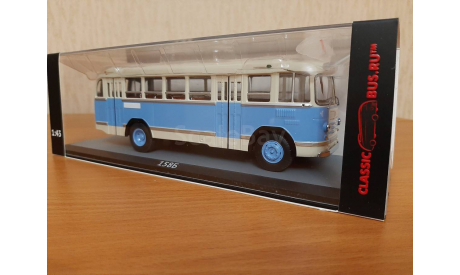 Масштабная модель ЛиАЗ-158Б лазурно-белый, масштабная модель, Classicbus, scale43