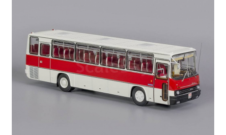 IKARUS 256.51 , бело-бордовый, масштабная модель, Classicbus, 1:43, 1/43