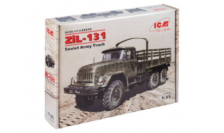 Сборная модель ЗИЛ-131, сборная модель автомобиля, ICM, 1:35, 1/35