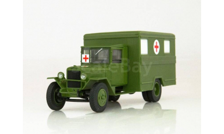 ЗИС-44 медицинский ’Автолегенды СССР Грузовики №51’, масштабная модель, DeAgostini, 1:43, 1/43