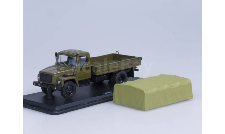 Масштабная модель Горький-3309 (двиг. Д-245.7 Diesel Turbo) с тентом (хаки), масштабная модель, Start Scale Models (SSM), scale43, ГАЗ