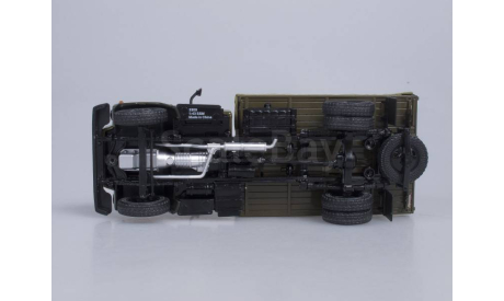 Масштабная модель Горький-3309 (двиг. Д-245.7 Diesel Turbo) с тентом (хаки), масштабная модель, Start Scale Models (SSM), scale43, ГАЗ