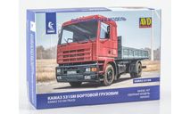 Сборная модель КАМАЗ 5315М бортовой грузовик, масштабная модель, AVD Models, scale43