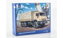 Сборная модель  КАМАЗ-43118 бортовой автомобиль, сборная модель автомобиля, AVD Models, scale43