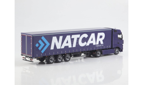 Масштабная модель KAMAZ-54901 с п/п НЕФАЗ-93341 NATCAR, масштабная модель, КамАЗ, Start Scale Models (SSM), 1:43, 1/43