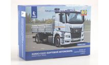 Сборная модель КАМАЗ-53251 бортовой автомобиль, сборная модель автомобиля, AVD Models, scale43