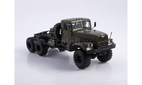 Легендарные грузовики СССР №79, КРАЗ-255В, масштабная модель, MODIMIO, scale43