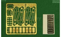 Набор ранних (малых) зеркал на 2 ЗиЛ 130/131, жёсткая латунь, фототравление, декали, краски, материалы, Петроградъ и S&B, 1:43, 1/43