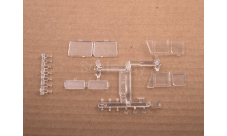 Сборная модель КАЗ-608 с полуприцепом ОДАЗ-794, сборная модель автомобиля, AVD Models, scale43