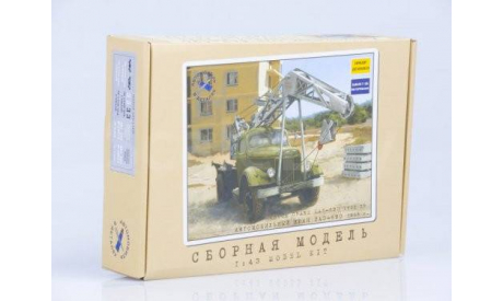 Сборная модель ЛАЗ-690, 1955 г., сборная модель автомобиля, AVD Models, scale43