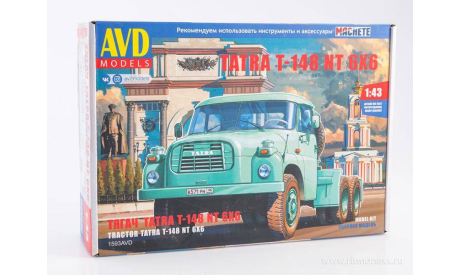 Сборная модель TATRA T-148 NT 6x6, сборная модель автомобиля, AVD Models, 1:43, 1/43