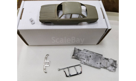 DAIMLER DOUBLE SIX SERIE 2 (Донор JAGUAR XJ12 SOLIDO) TRANSKIT белый металл HF MODELS, масштабная модель, scale43