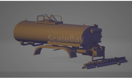 КИТ автогудронатор ДС-142Б, сборная модель (другое), scale43
