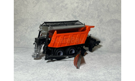 Пескоразбрасыватель КДМ, сборная модель (другое), КамАЗ, 1:43, 1/43