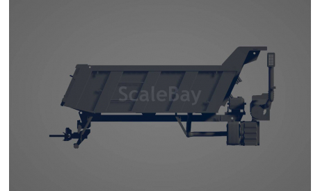 КИТ кузов для КамАЗ 65115, запчасти для масштабных моделей, scale43