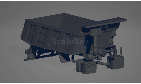 КИТ кузов для КамАЗ 65115, запчасти для масштабных моделей, scale43