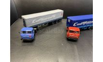 МАЗ-504В с полуприцепом Совтрансавто AD MODUM 1:43, масштабная модель, scale43