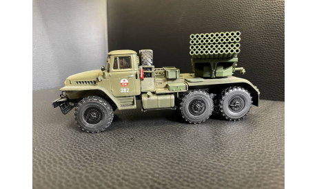 Бм-21 ’Град’ (Урал 375), хаки SSM 1:43, масштабная модель, Start Scale Models (SSM), scale43