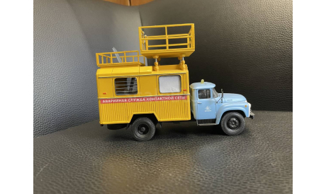 ЗИЛ 130 Аварийная контактной сети SMT, масштабная модель, scale43