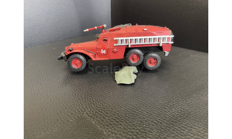 Бронетранспортер БТР-152 пожарный Nik, масштабная модель, Nik models, scale43