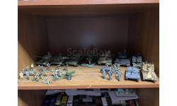 Коллекция бронетехники и фигурок ВОВ 1941-1945 масштаб 1:35 Tamiya
