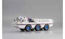ЗИЛ 49061 МЧС Синяя птица белый DIP Models, масштабная модель, scale43