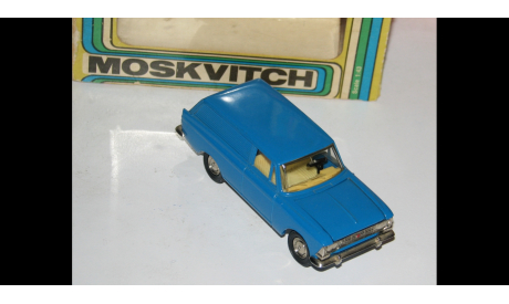 Москвич 434 А 6, синий,c м.и 1/43 Саратов Агат., масштабная модель, scale43