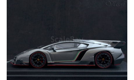 Lamborghini Veneno, масштабная модель, Looksmart, scale43