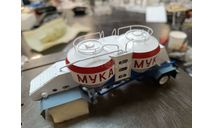 Муковоз К4-АМГ МХТ автобаза 23 РЕТРОЛАБ, масштабная модель, 1:43, 1/43