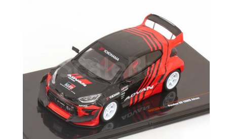 TOYOTA Pandem GR Yaris Advan - 2022 - Black/Red, масштабная модель, IXO, scale43