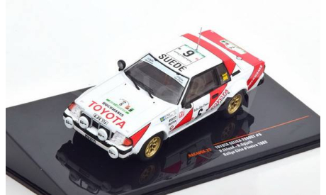 Toyota Celica 2000 GT №6 Rally Cote d´Ivoire 1982 (Eklund - Spjuth), масштабная модель, IXO, scale43