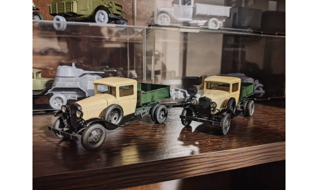 Самосвал Горький-410, сборная модель автомобиля, ГАЗ, Военная Миниатюра, scale43