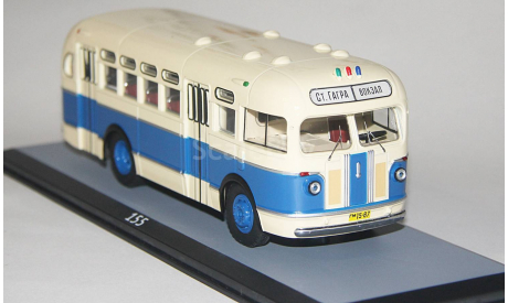 Зис-155 бежево-синий.ClassicBus., масштабная модель, scale43