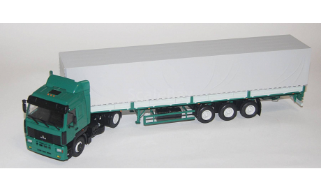 МАЗ-5440 с полуприцепом ОДАЗ-9758.АИСТ., масштабная модель, Автоистория (АИСТ), scale43