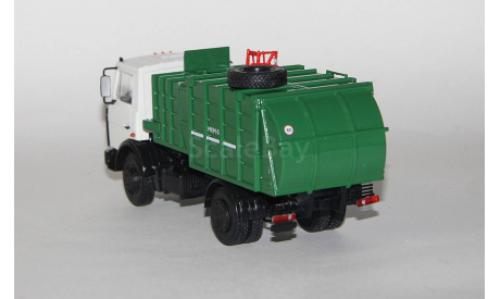 Мусоровоз с манипулятором МКМ-35(5337).АИСТ., масштабная модель, МАЗ, Автоистория (АИСТ), scale43