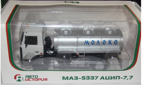 МАЗ-5337 АЦИП-7,7.АИСТ., масштабная модель, 1:43, 1/43