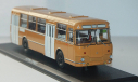 Лиаз-677М охра без надписей.ClassicBus., масштабная модель, scale43