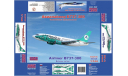 Avart Arhive 14101 Пассажирский авиалайнер Боинг 737-300 AeroSur 1/144, сборные модели авиации, scale144, Boeing
