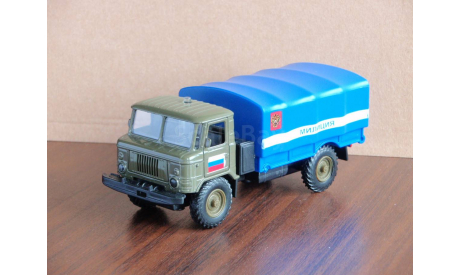 ГАЗ 66 Милиция Технопарк, масштабная модель, 1:43, 1/43