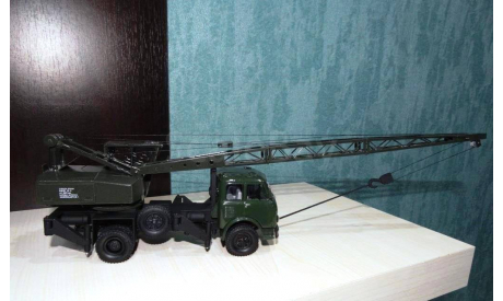 автокран СМК 101 маз, масштабная модель, 1:43, 1/43