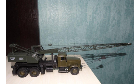 автокран КС 4561 КрАЗ, масштабная модель, 1:43, 1/43