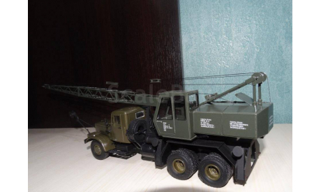 автокран КС 4561 КрАЗ, масштабная модель, 1:43, 1/43