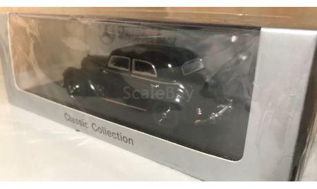 Mercedes-Benz 220 W187 1951 черный, масштабная модель, Spark, 1:43, 1/43