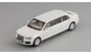 Aurus Senat Limousine - white, масштабная модель, DiP Models, scale43